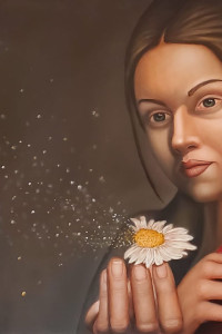 "I fiori dell'anima" Olio su tela 70x50
