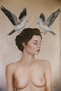 "Fino a domani" Olio su lino 100x70